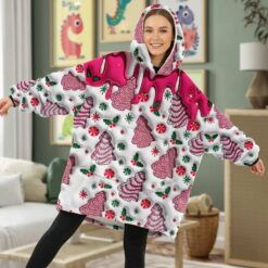 Personalized Christmas Blanket Hoodie QFHM5290901