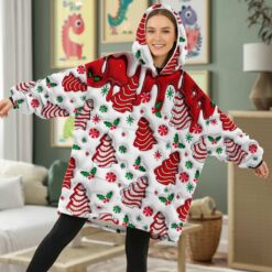 Personalized Christmas Blanket Hoodie QFHM5290902