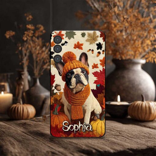 Custom French Bulldog Halloween Phone Case UKTZ5100903 - Image 3