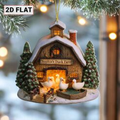 Custom Duck Farm Acrylic Ornament THTZ5100901