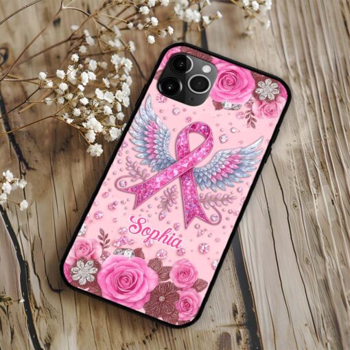 Custom Breast Cancer Phone Case UKTD5110901 - Image 4