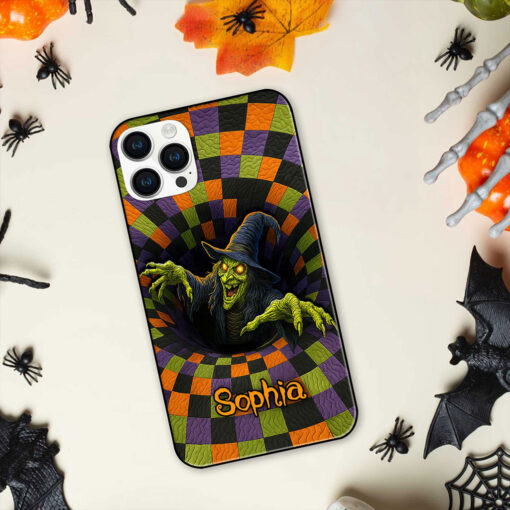 Custom Witch Halloween Phone Case UKTZ5290903 - Image 2