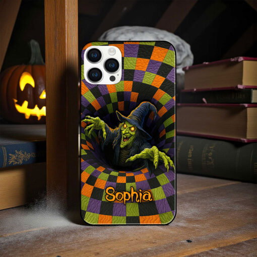 Custom Witch Halloween Phone Case UKTZ5290903 - Image 3