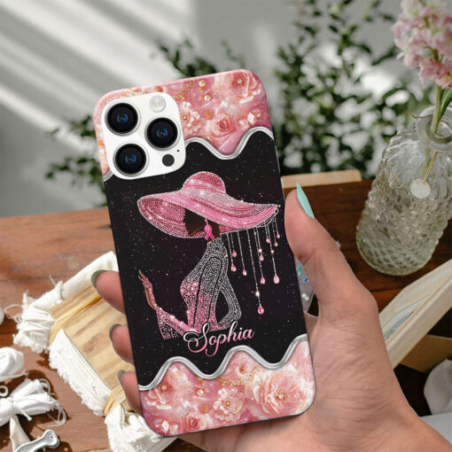 Custom Breast Cancer Awareness Phone Case UKTO5130901 - Image 6