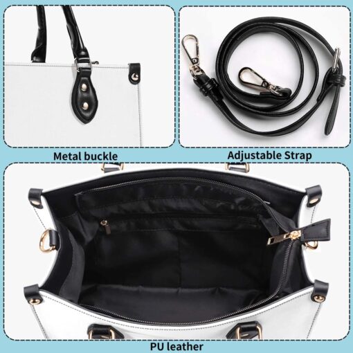 Custom Breast Cancer Leather Handbag UKTD5110902 - Image 9