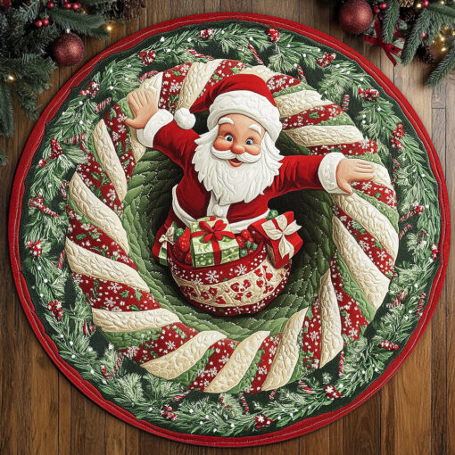 Christmas Santa 3D Printed Rug UKNT5180901 - Image 2