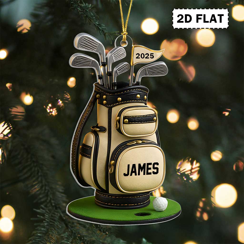 Custom Golf Bag Acrylic Ornament UKND5141006