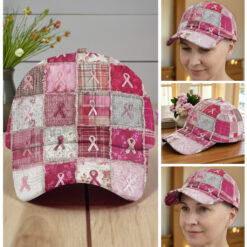 Breast Cancer Patchwork Cap QFNT5131001