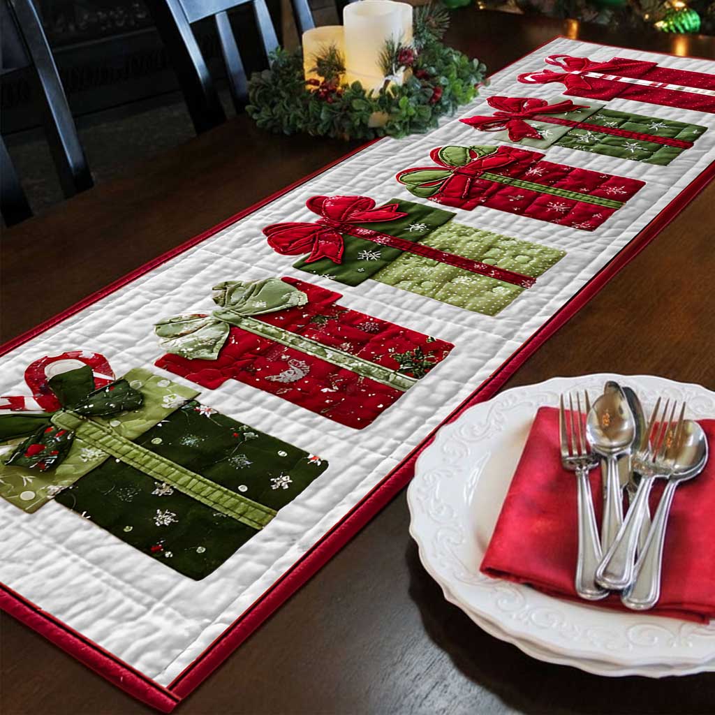 Christmas Present Table Runner QFTD5171003 - Image 3