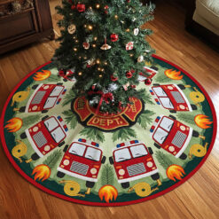 Firefighter Christmas Tree Skirt QFTO5211001
