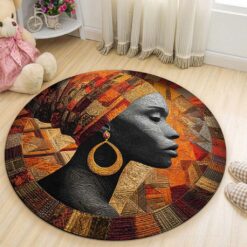 Back Girl Rug, African Woman Mat THHA5011001
