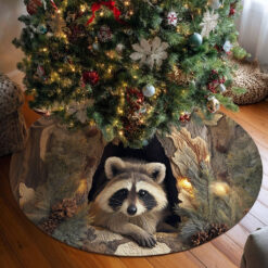 Raccoon Christmas Tree Skirt QFNT5241001
