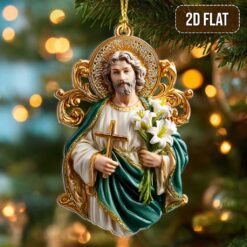 2D FLAT Jesus Acrylic Ornament QFTD5201003