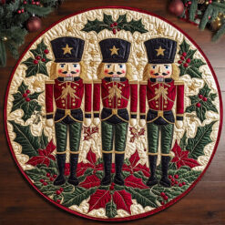 Nutcracker Round Mat, Christmas Round Rug UKNT5231005