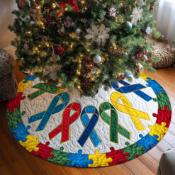 Autism Awareness Christmas Tree Skirt QFNT5251002