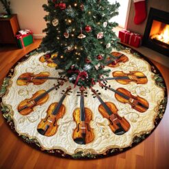 Violin Christmas Tree Skirt UKHM5271002