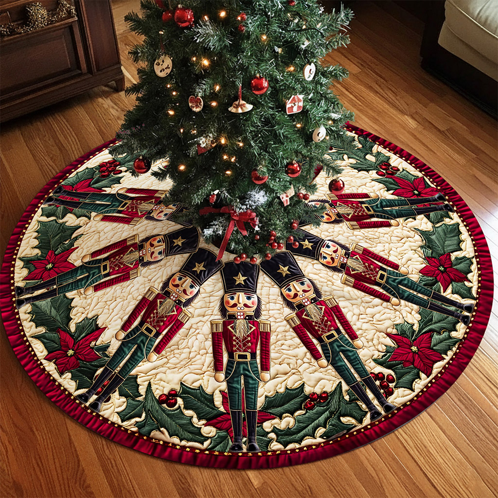 Nutcracker Christmas Tree Skirt UKNT5251004