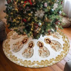 Jesus Christmas Tree Skirt QFHM5281001