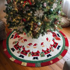 Santa Claus Christmas Tree Skirt QFHM5281002