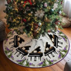Piano Christmas Tree Skirt QFHA5291002
