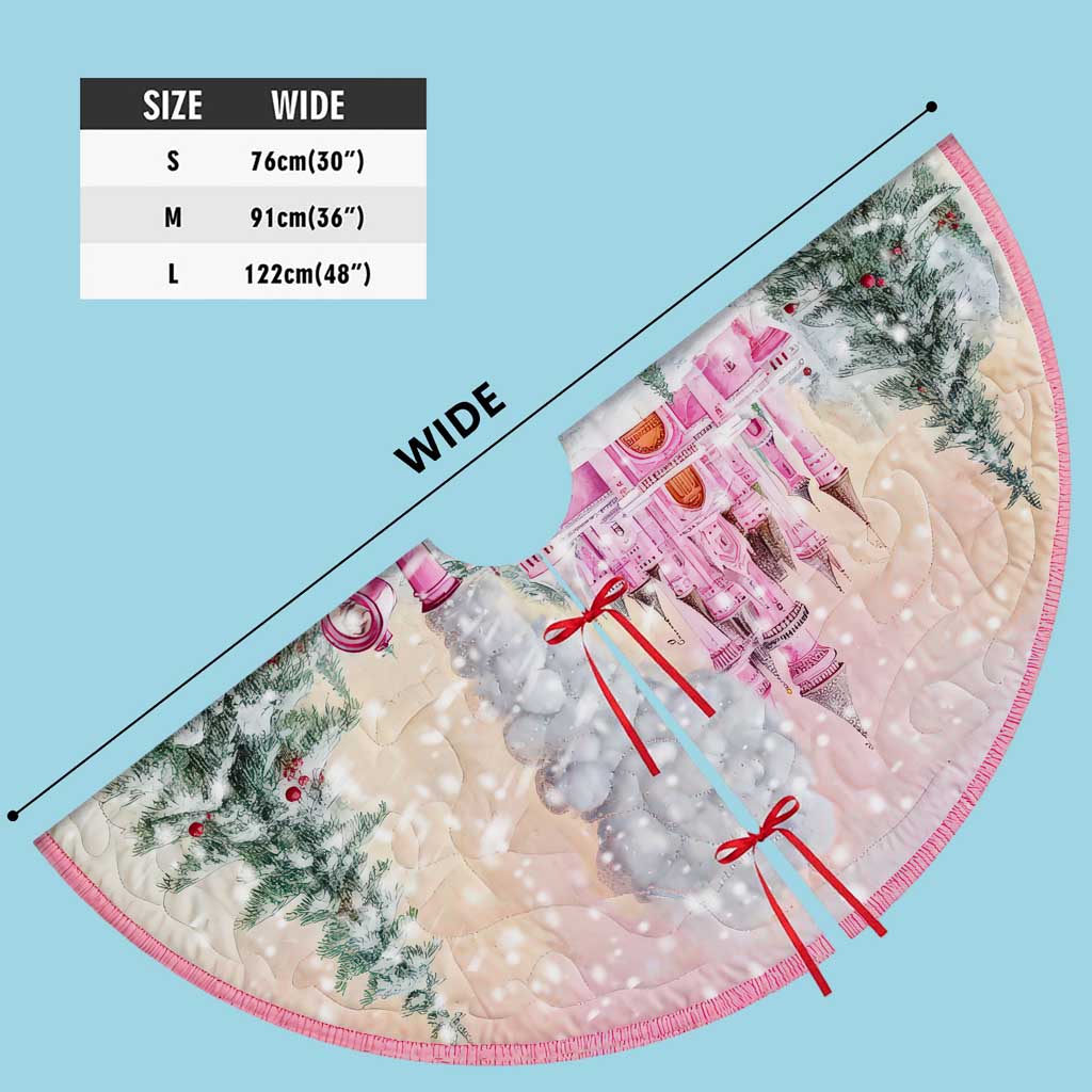 Train Christmas Tree Skirt UKTD5241001 - Image 6