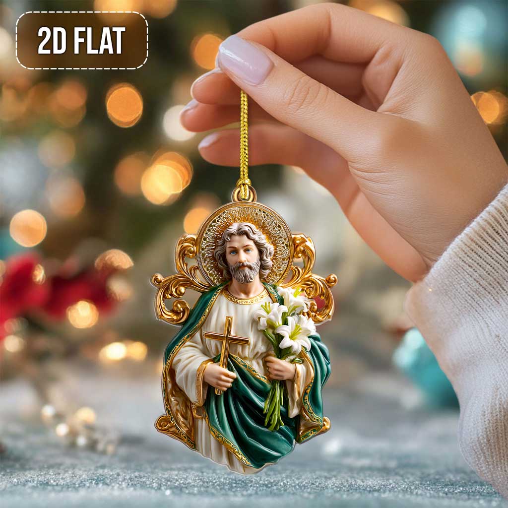 2D FLAT Jesus Acrylic Ornament QFTD5201003 - Image 2