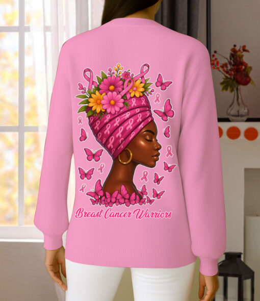 Custom Breast Cancer Knitted Cardigan UKHH5081001 - Image 2