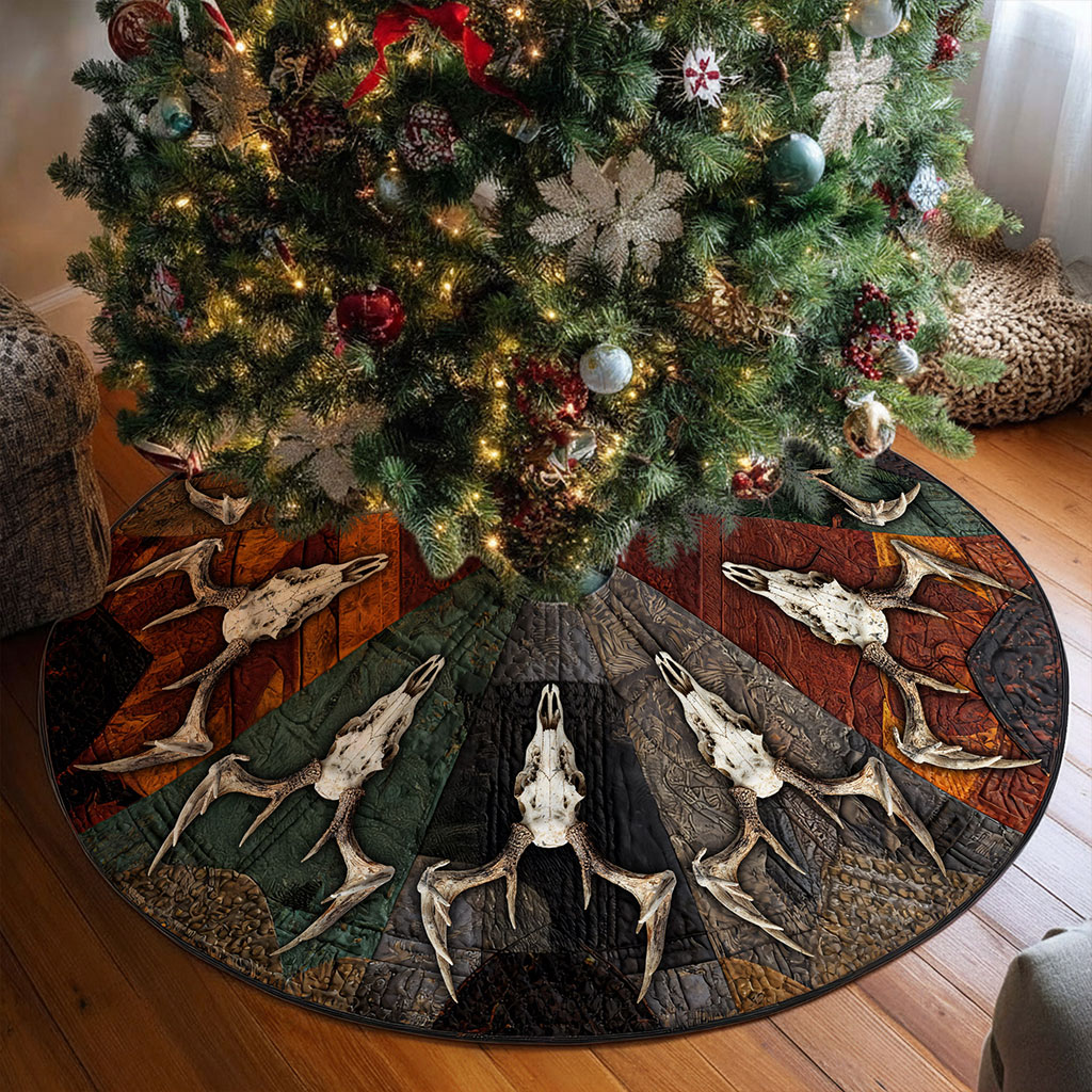 Dear Hunting Christmas Tree Skirt QFNT5221002 - Image 3