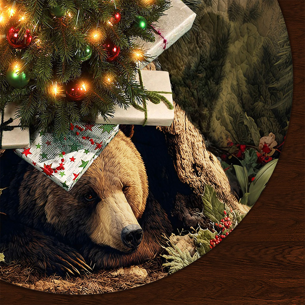 Bear Christmas Tree Skirt QFNT5231007 - Image 3
