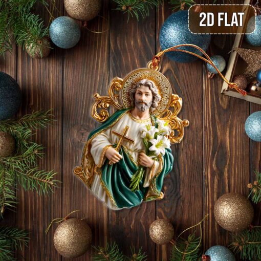 2D FLAT Jesus Acrylic Ornament QFTD5201003 - Image 3