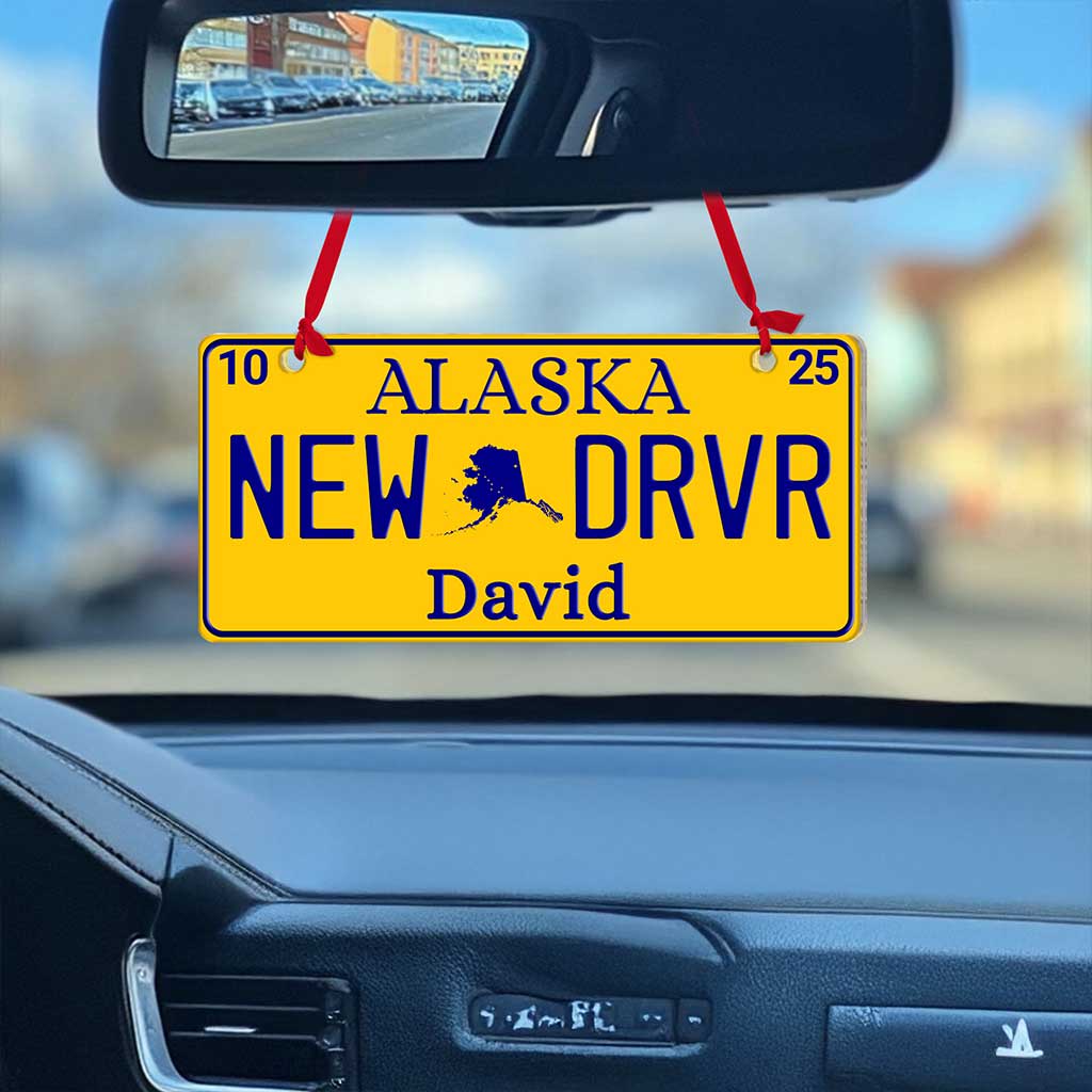 Personalized New Driver Ornament 2025, Custom State New Driver License Ornaments UKTZ5031003 - Image 5