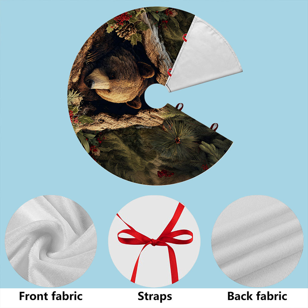 Bear Christmas Tree Skirt QFNT5231007 - Image 4