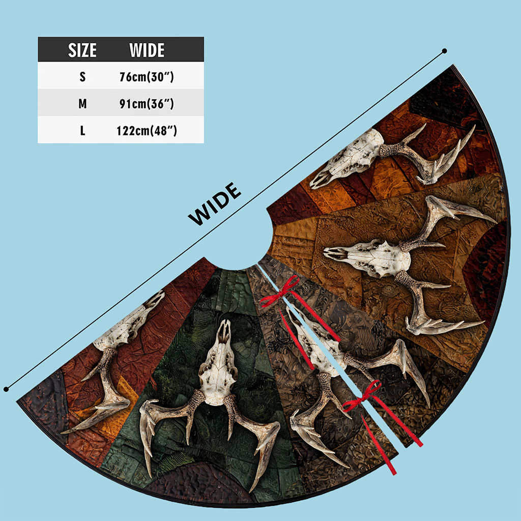 Dear Hunting Christmas Tree Skirt QFNT5221002 - Image 5