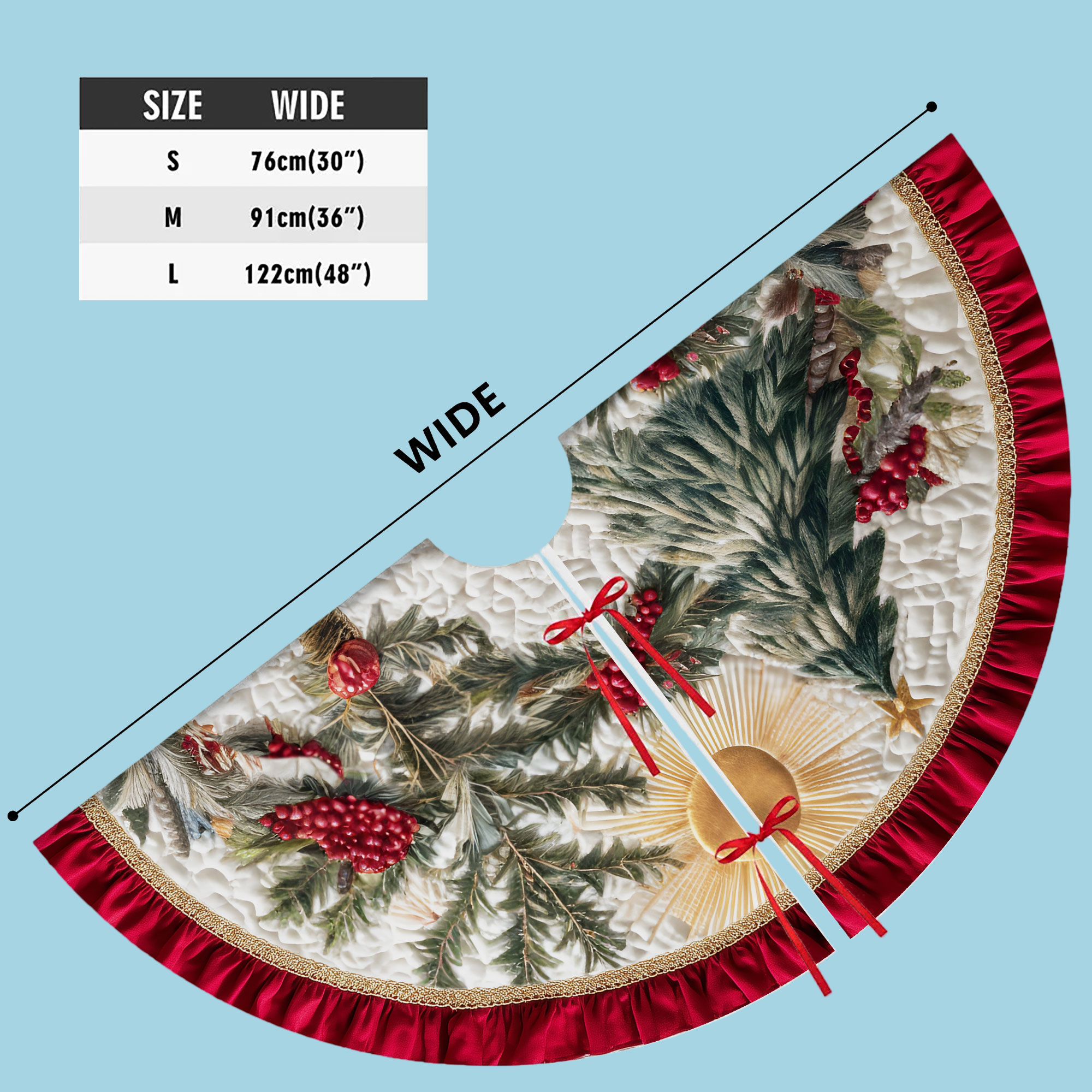 Nativity Christmas Tree Skirt QFHH5281004 - Image 6
