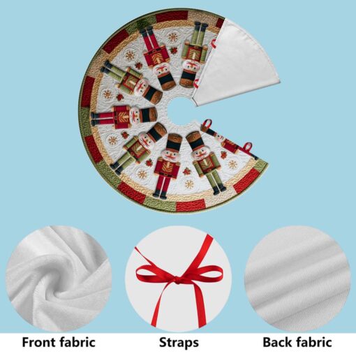 Nutcracker Christmas Tree Skirt QFHM5081006 - Image 6