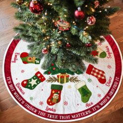 Personalized Family Tree Skirt UKPY5231003