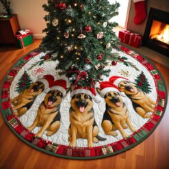 German Shepherd Christmas Tree Skirt UKHA5061101