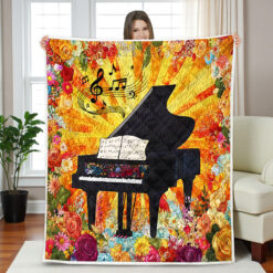 Piano Quilted Blanket UKNT5311002