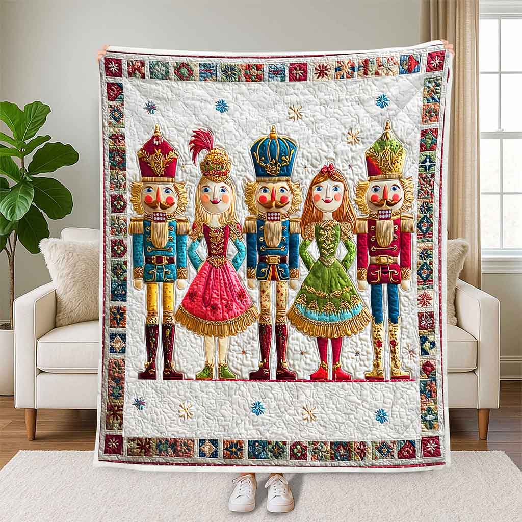 Nutcracker Quilted Blanket UKND5081106 - Image 3
