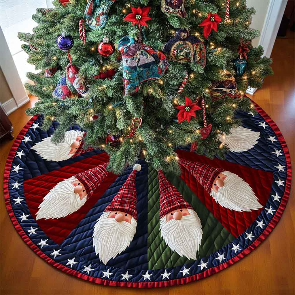 Gnomes Christmas Tree Skirt UKND5051103 - Image 2