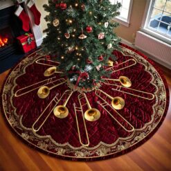 Trombone Christmas Tree Skirt UKND5311005