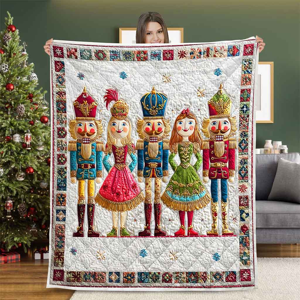 Nutcracker Quilted Blanket UKND5081106 - Image 2