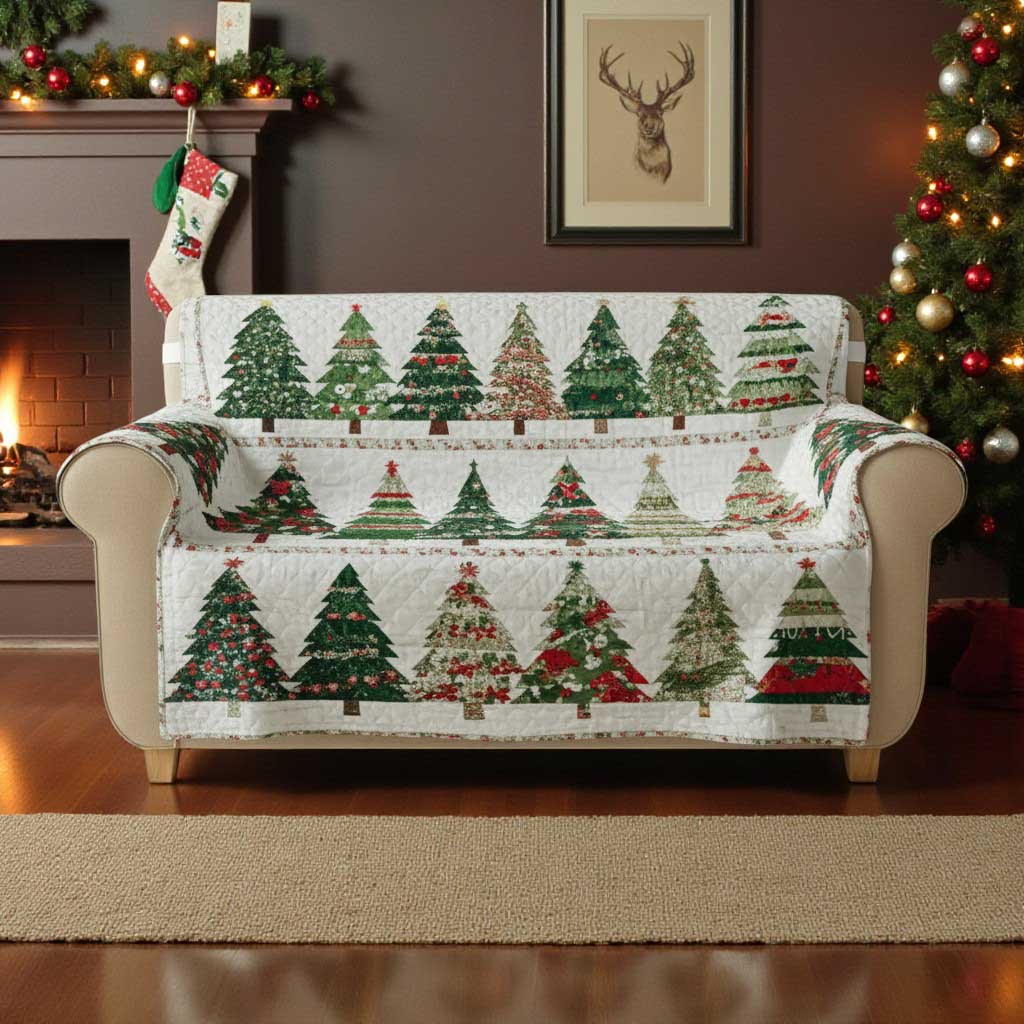 Christmas Tree Sofa Cover QFTD5041102 - Image 2