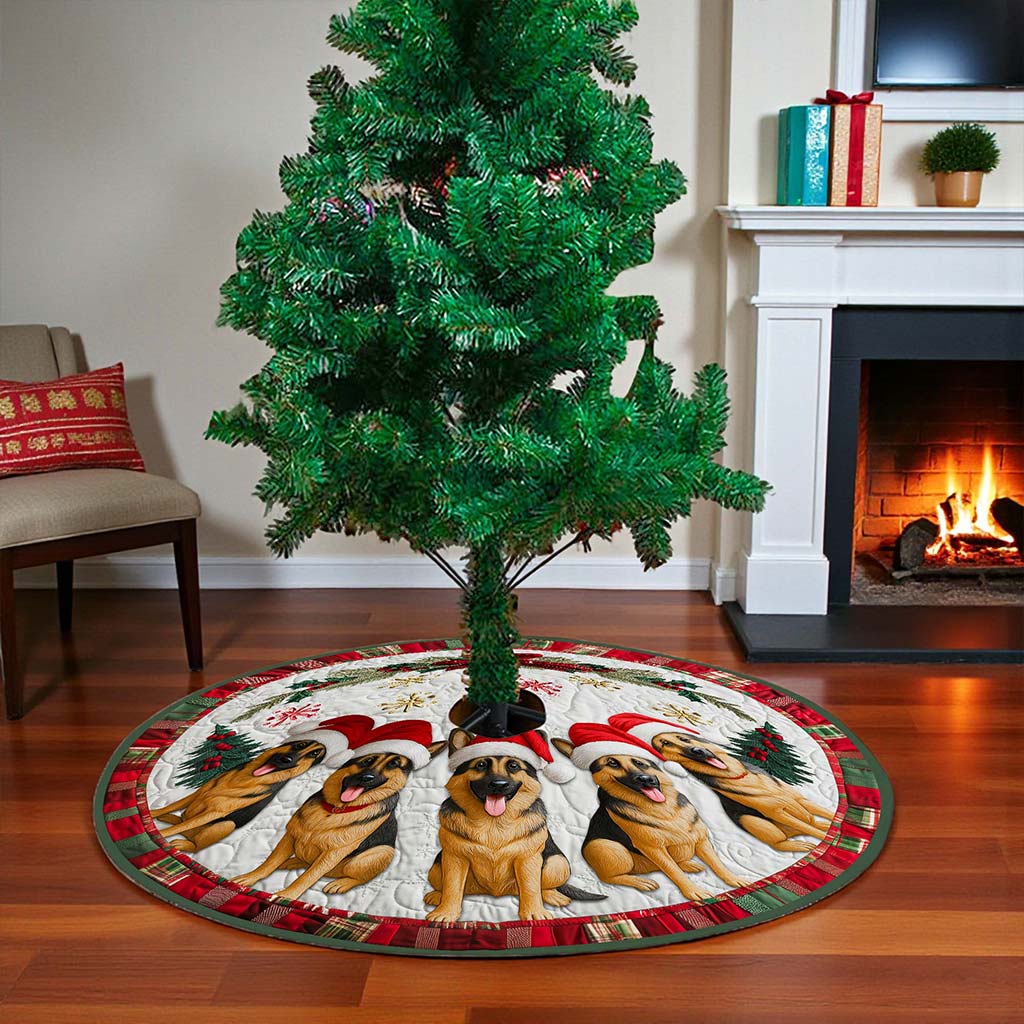 German Shepherd Christmas Tree Skirt UKHA5061101 - Image 4