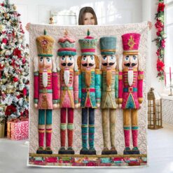 Christmas Nutcracker Quilt Blanket QFPY5101101