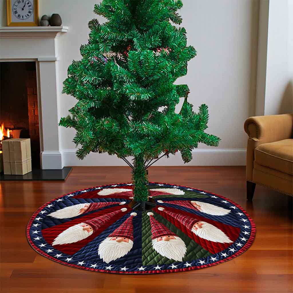 Gnomes Christmas Tree Skirt UKND5051103 - Image 5