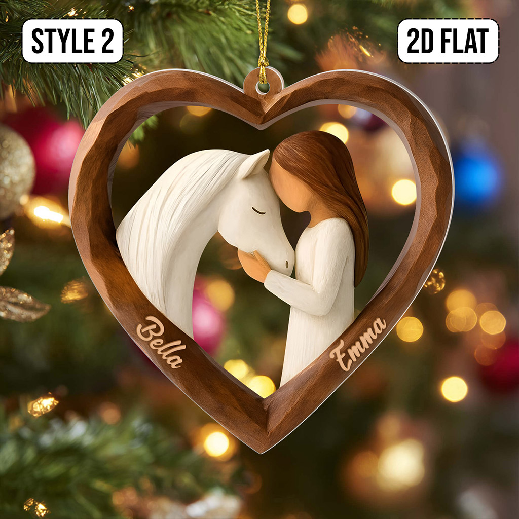 Custom Horse Acrylic Ornament THNT5221003 - Image 2