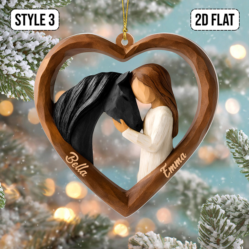 Custom Horse Acrylic Ornament THNT5221003 - Image 3