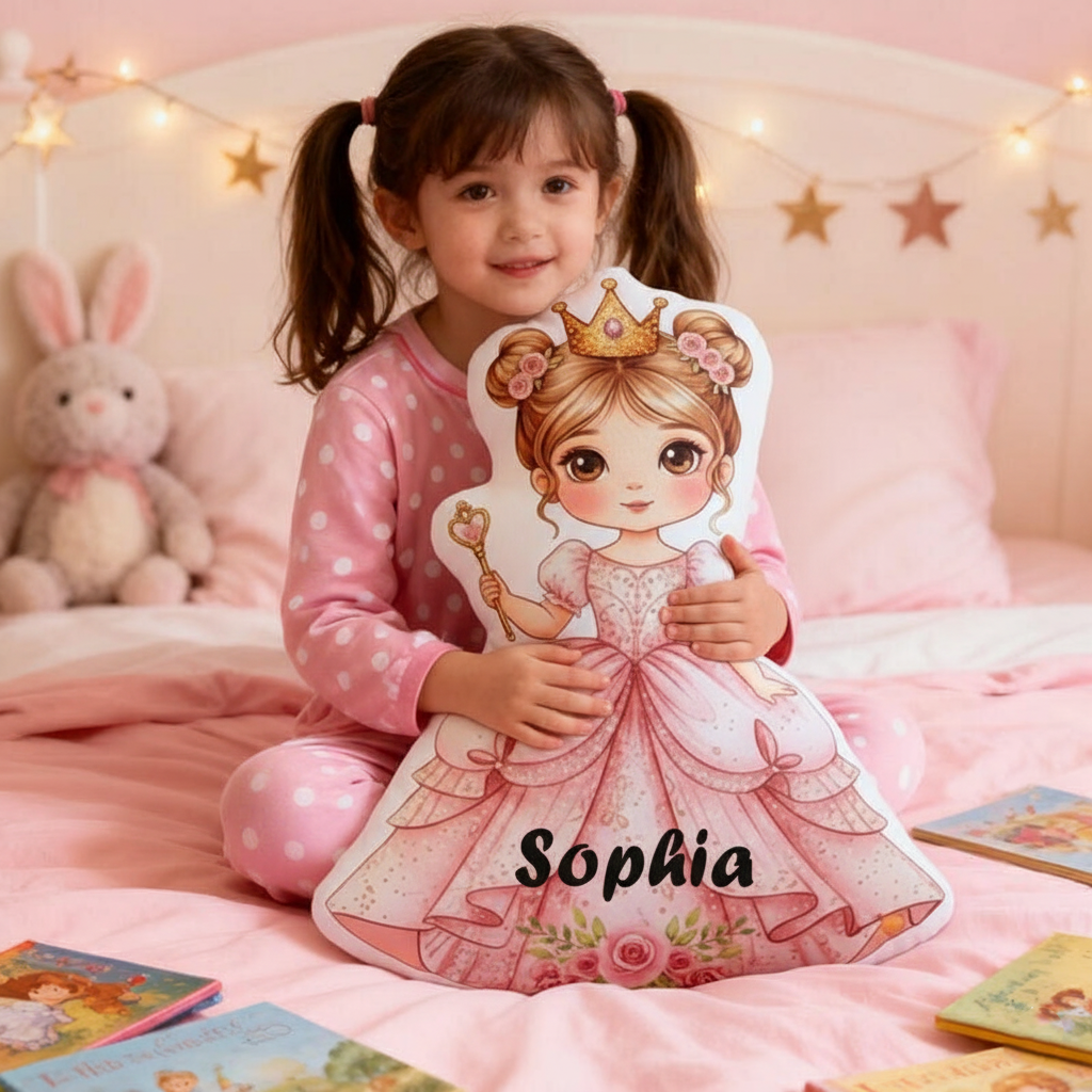 Personalized Princess Ugly Plush Pillow QFHM5171110 - Image 2