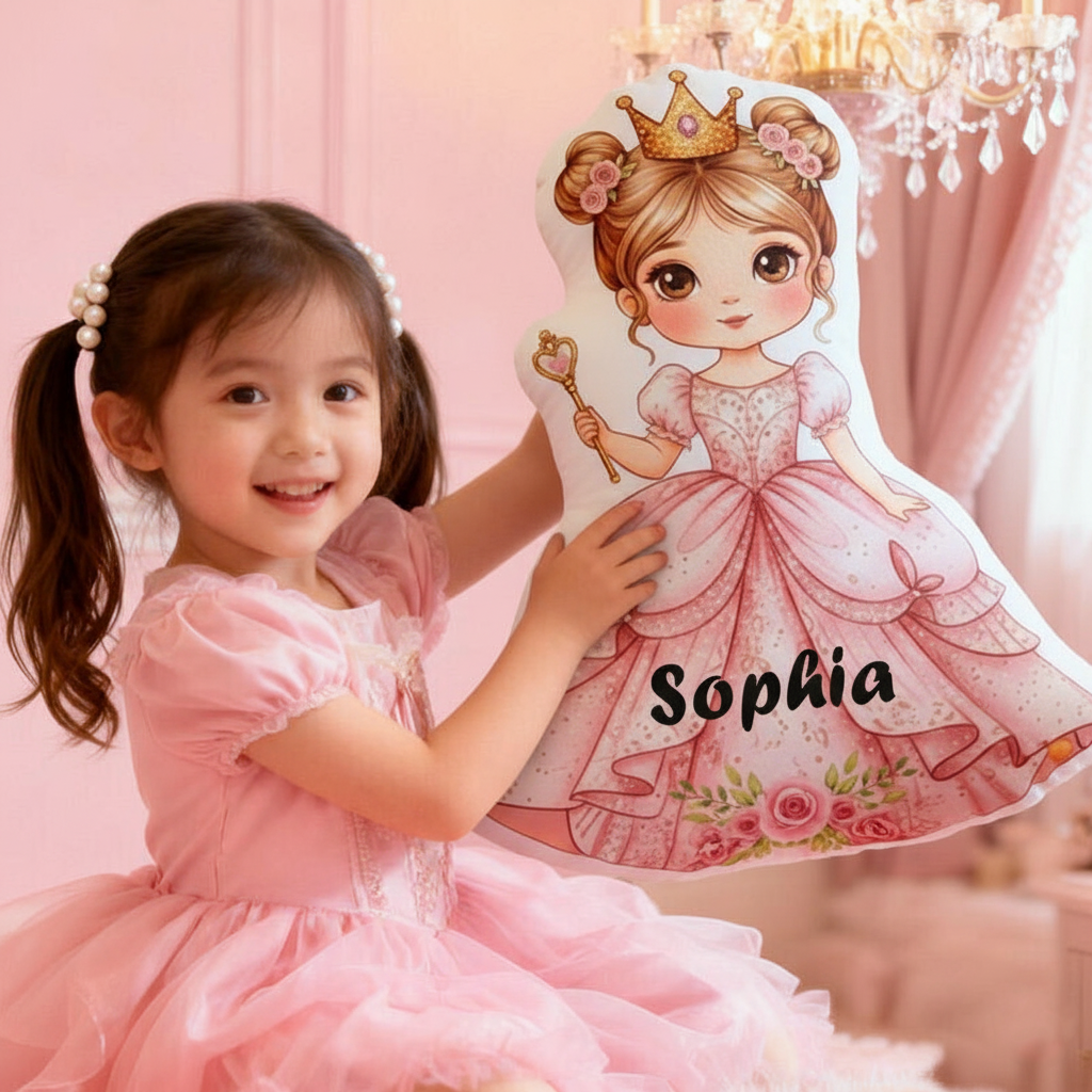 Personalized Princess Ugly Plush Pillow QFHM5171110 - Image 3